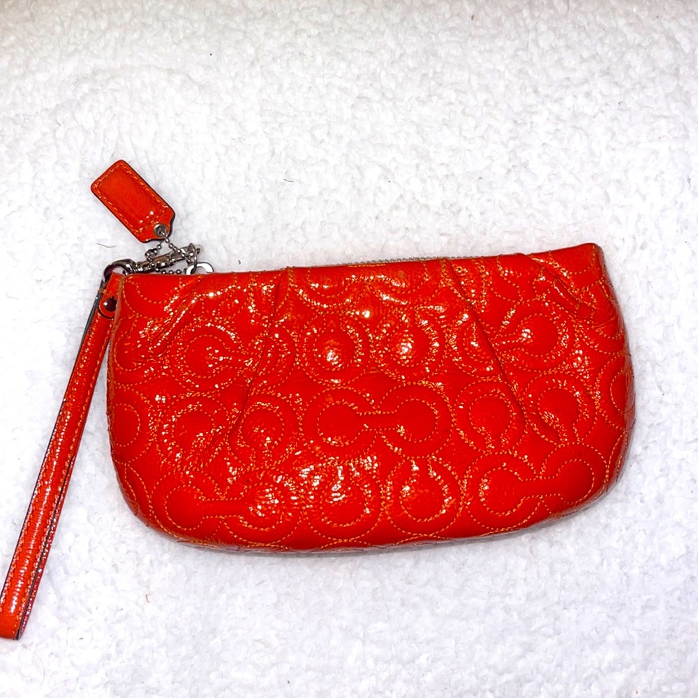 Well loved coach wristlet